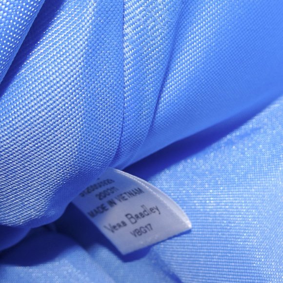 Vera Bradley Quilted Blue Floral Crossbody Bag - Picture 6 of 6